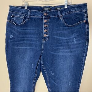 Judy Blue Deep Indigo Skinny Jeans